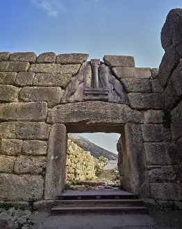 Lion Gate, Mycenae, archaeological site