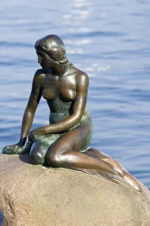 Little mermaid, landmark of Copenhagen