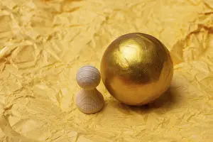 Little tiny men person figurine in view
