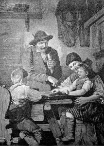 The Little Zither Player, Family at Home Music