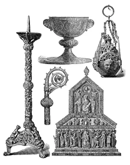 Liturgical utensils of the Middle Ages