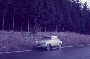 Lloyd LP 600 saloon from 1955, 600 cc four-stroke engine