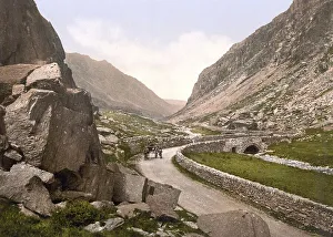 The Llyn Peris Pass near Llanberis