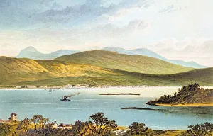 Loch Eil, town Fort William, Grampian Mountains