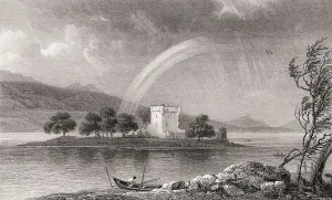 Loch Leven Castle, from Kinross