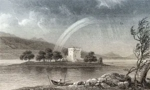 Loch Leven Castle, from Kinross