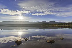 Loch Morlich and Cairngorm Mountains
