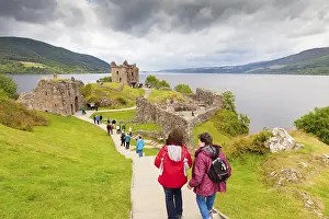 loch ness august 2014 loch ness scotland famous urquhart castle summer all tourists visiting Trending Item 3
