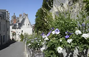 Loches, France, old town, house