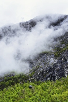 LOEN Skylift and Mountains, Olden