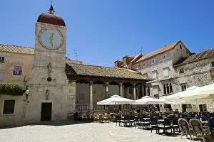 Loggia and the city hall bell tower