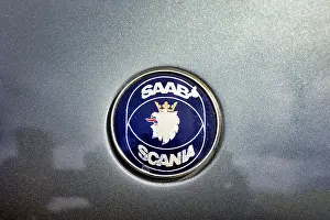 Logo of the Swedish car manufacturer Saab Scania