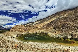 Category Mountain Landscapes Prints: Lohan Tso mountain lake, sacred holy Tibetan buddhist buddhism pilgrimage site