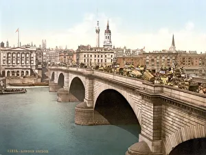 London Bridge, a road bridge over the River Thames in London