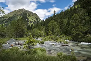 Longa, wild stream in Weisspriachtal valley