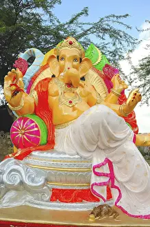 Lord ganesha idol, Marwar, Rajasthan, India