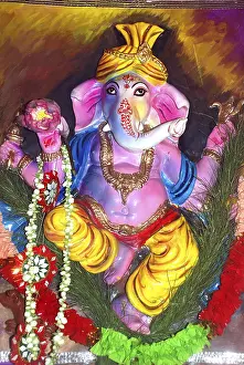 Lord ganesha statue, Kolkata, West Bengal, India