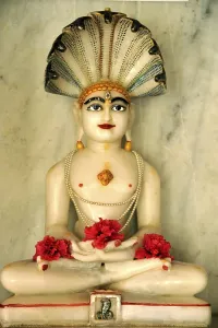 Lord Parshwanath Marble statue at Mumbai Maharashtra India