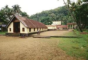 Lord Sastha temple at Ariankavu, Kerala, India