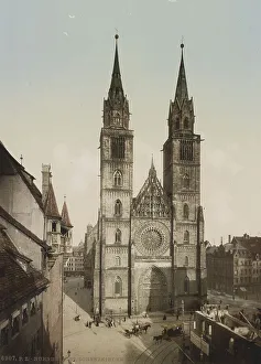 The Lorenzkirche in Nuremberg, Bavaria