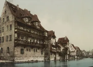 Lot at the Pegnitz, Nuremberg, Bavaria