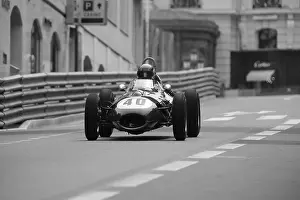 Category Oldtimer Prints: Lotus 15 from 1958, Series B, F1 and F2 Grand Prix racing cars in front of 1961