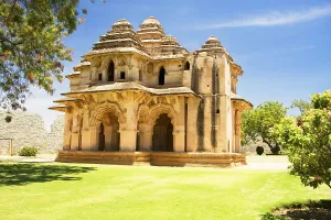 Lotus mahal built in 16th century