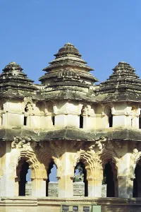 Lotus palace, hampi, Karnataka, india, asia
