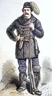 Louis Riel, Anfuehrer der Aufstaendischen in Kanada
