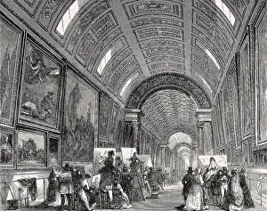 The Louvre Palace, French museum