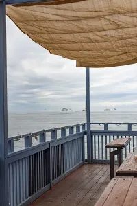 Lovely balcony near the ocean at Lahaina Town