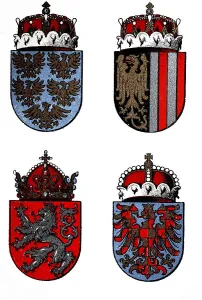 Lower Austria, Upper Austria, Bohemia