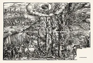 Lucantonio degli Uberti, The Martyrdom of the Ten Thousand Christians on Mount Ararat