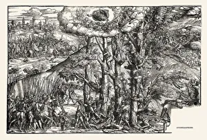 Lucantonio degli Uberti, The Martyrdom of the Ten Thousand Christians on Mount Ararat