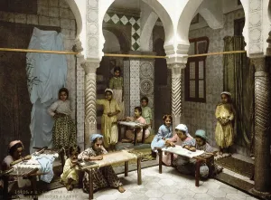 Luce Ben Aben, School of Arab Embroidery