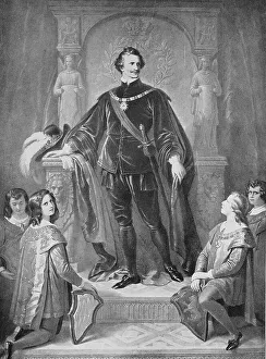 Ludwig I was King of Bavaria from 1825 until the revolution of 1848