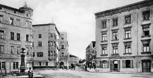 Ludwigsplatz and Kaiserstrasse