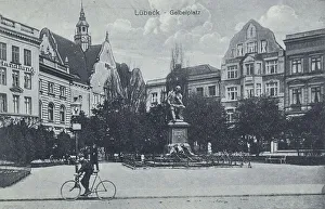 Luebeck, Geibelplatz, Schleswig-Holstein