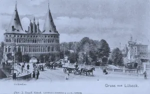Luebeck Holstentor, Schleswig-Holstein
