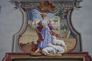 Luftlmalerei in Mittenwald