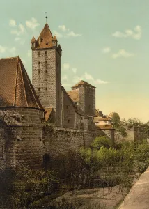 The Luginsland Tower in Nuremberg