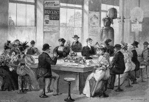 Lunchroom in Chicago, Illinois