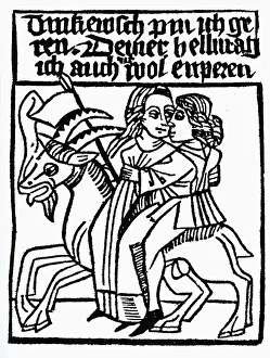 Lust, allegoric image of the vices