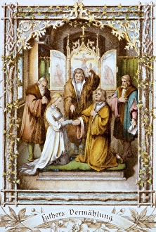 Luther marries Katharina von Bora in 1499