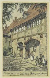 Luther's birthplace in Eisleben