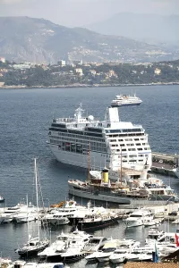 Luxurious ship, MS Nautica, cruise ship