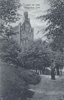 Lychen, Stargardter Tor, district of Uckermark in the north of Brandenburg