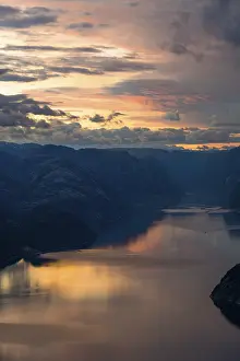 Lysefjord, Rogaland, Norway, Europe