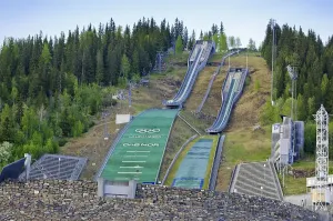 Category Scandinavia Prints: Lysgards Ski Jump, Lillehammer Olympic Park