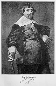 Maarten Harpertszoon Tromp, killed in the naval battle of Scheveningen